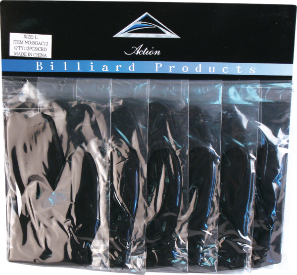 Action Glove - Bridge Hand Left - Card of 12 Action Glove - Bridge Hand Left - Card of 12